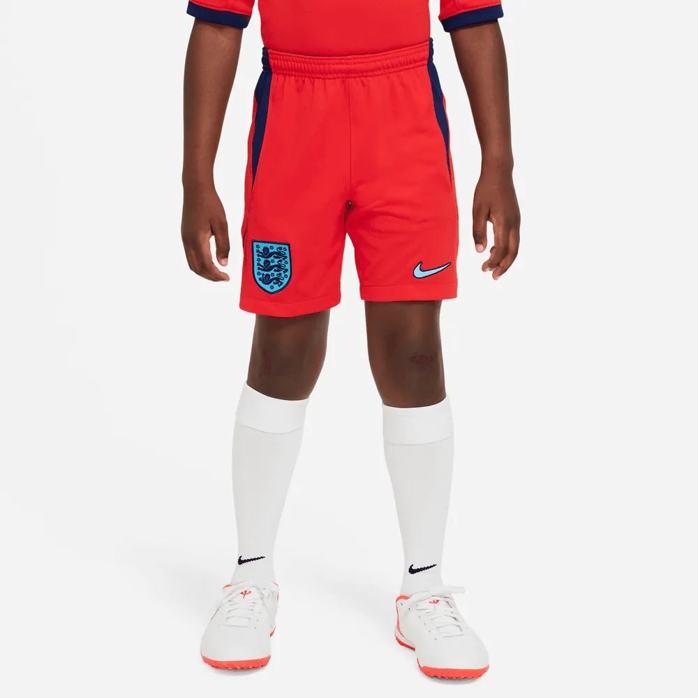 Nike - 2022-23 England Youth Away Soccer Short Red-Blue Void