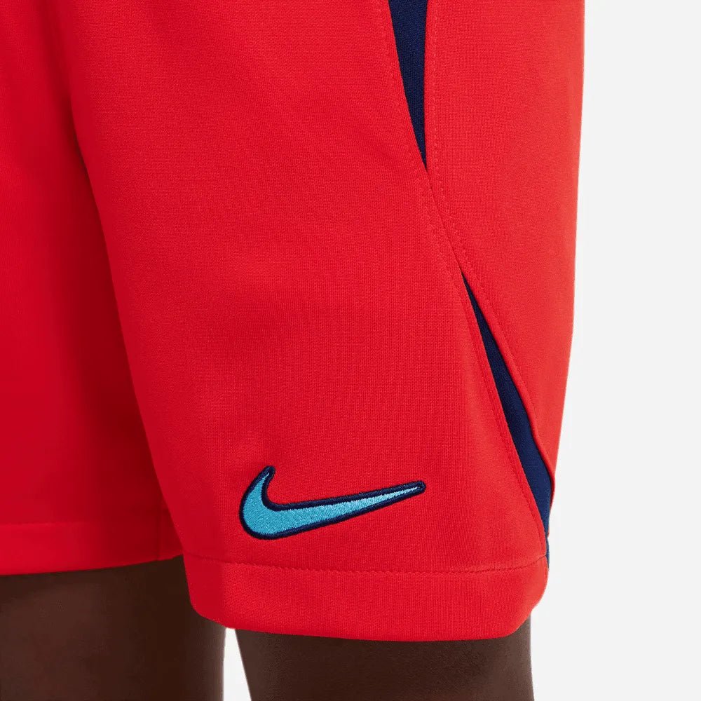 Nike - 2022-23 England Youth Away Soccer Short Red-Blue Void