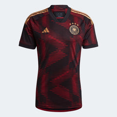 Adidas - 2022-23 Germany Away Soccer Jersey Black