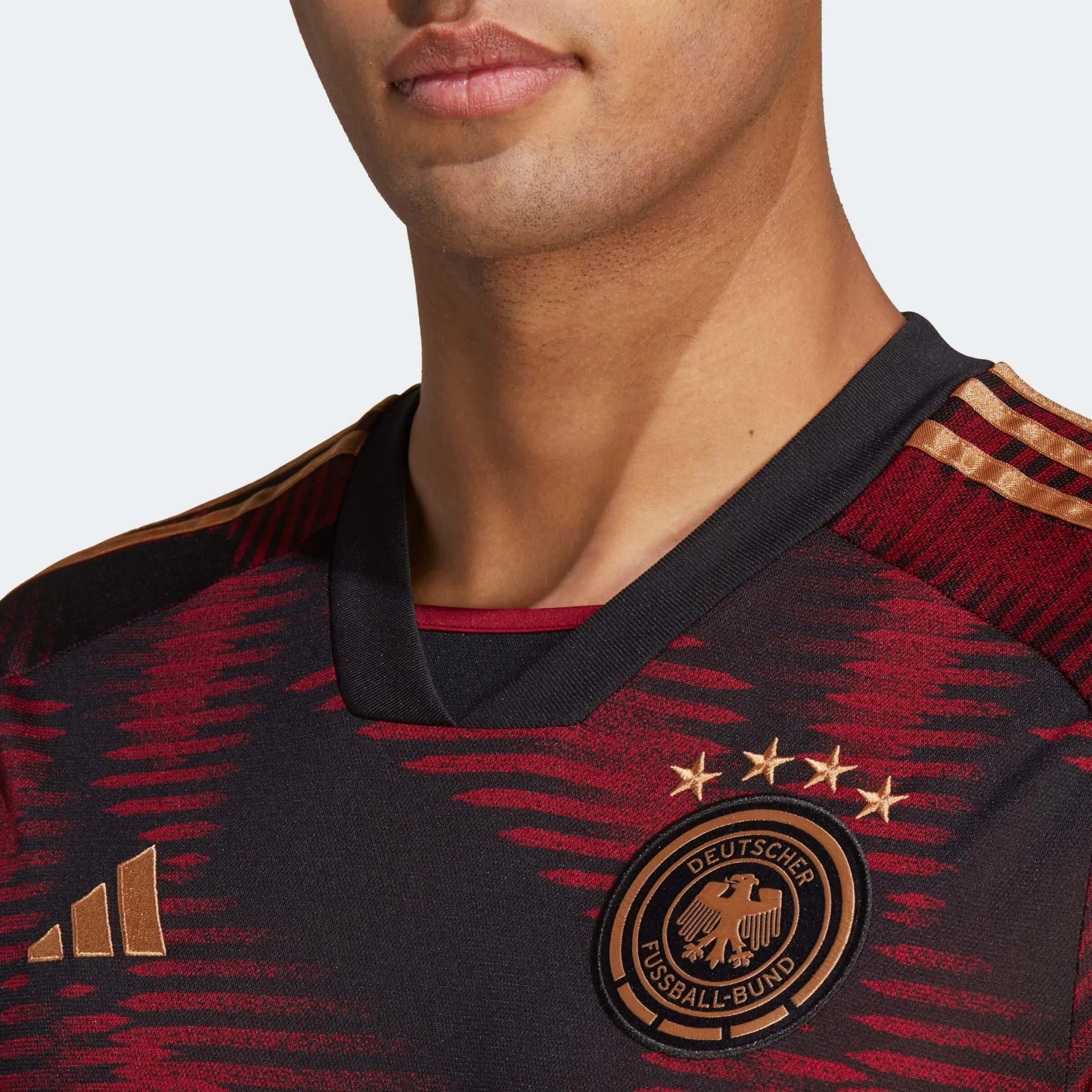 Adidas - 2022-23 Germany Away Soccer Jersey Black