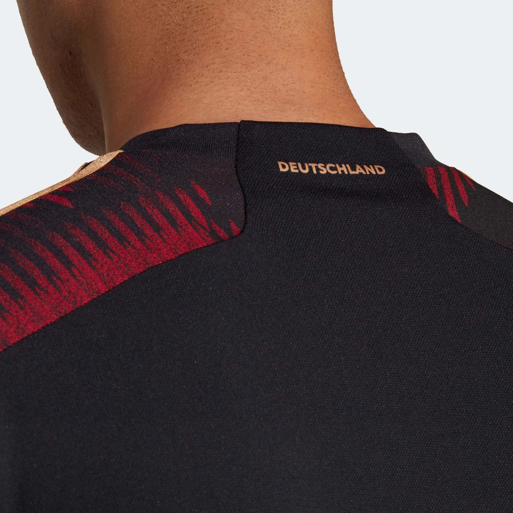 Adidas - 2022-23 Germany Away Soccer Jersey Black
