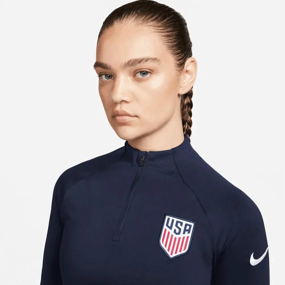 Nike - 2022-23 USA Women's Strike Drill Top - Navy
