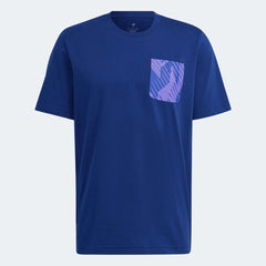 Adidas - 2022-23 Argentina Graphic Tee Night Indigo