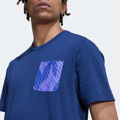 Adidas - 2022-23 Argentina Graphic Tee Night Indigo