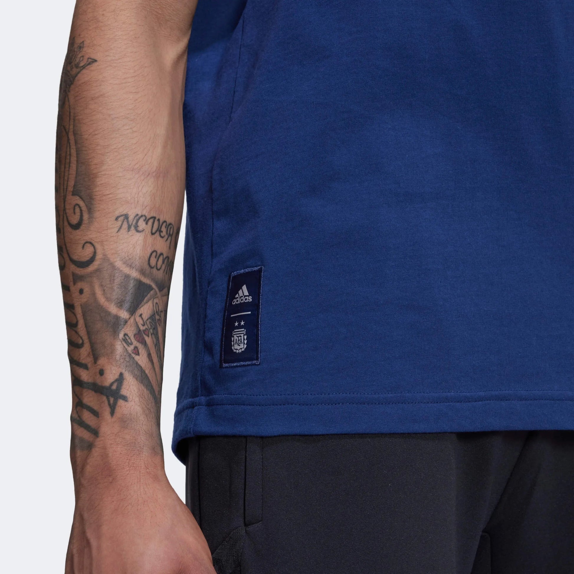 Adidas - 2022-23 Argentina Graphic Tee Night Indigo