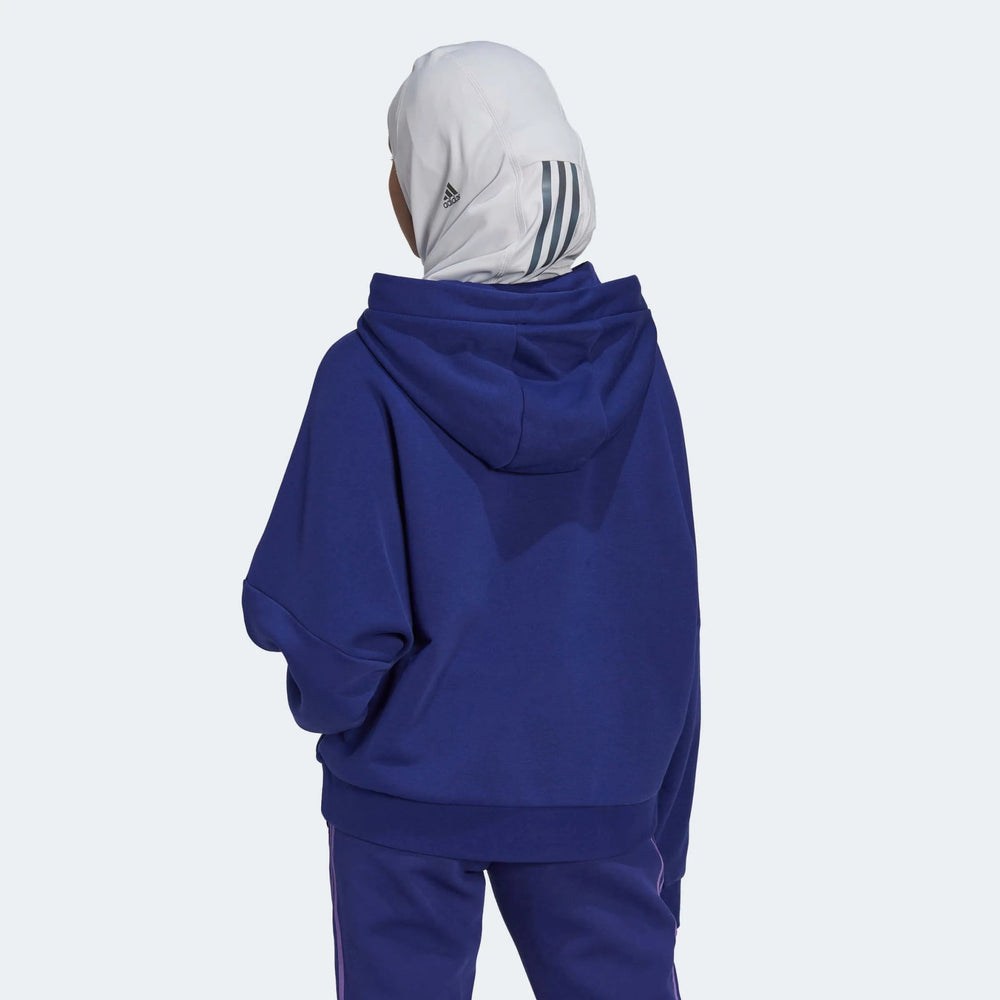 Adidas - 2022-23 Argentina Women's 3 Stripe Hoody Legacy Indigo