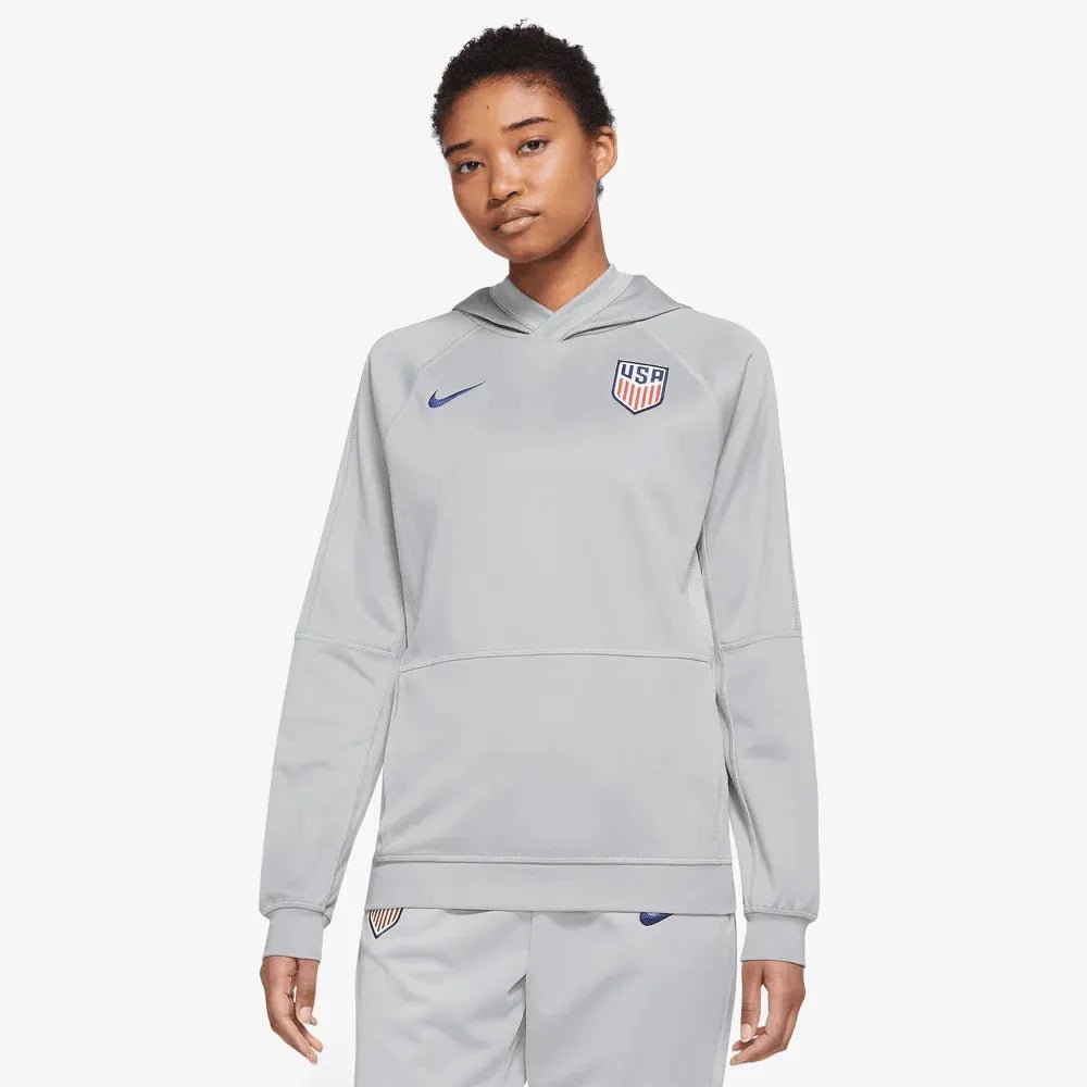 Nike - 2022-23 USA Women's Travel Soccer Hoodie - Grey