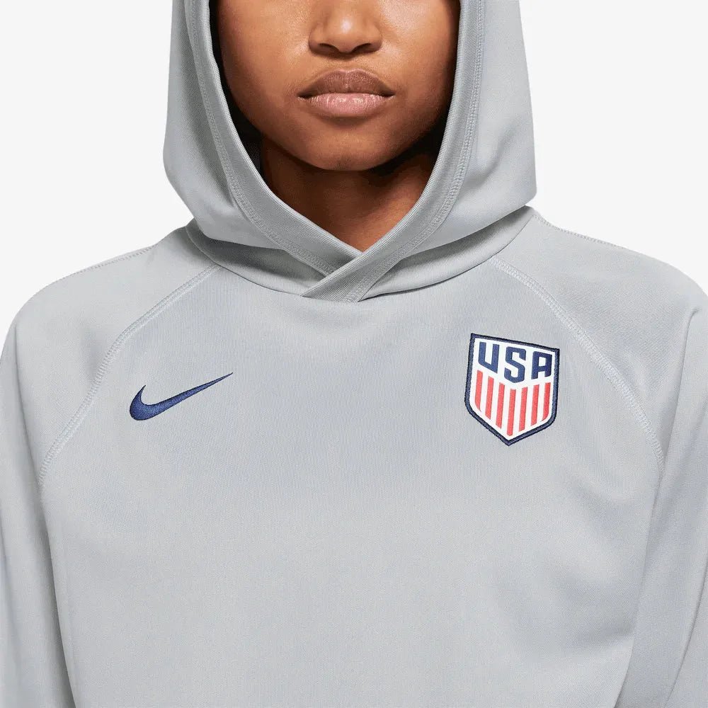 Nike - 2022-23 USA Women's Travel Soccer Hoodie - Grey