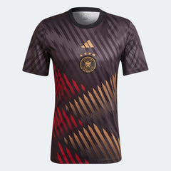 Adidas - 2022-23 Germany Pre-Match Soccer Jersey - Black-Grey-Red