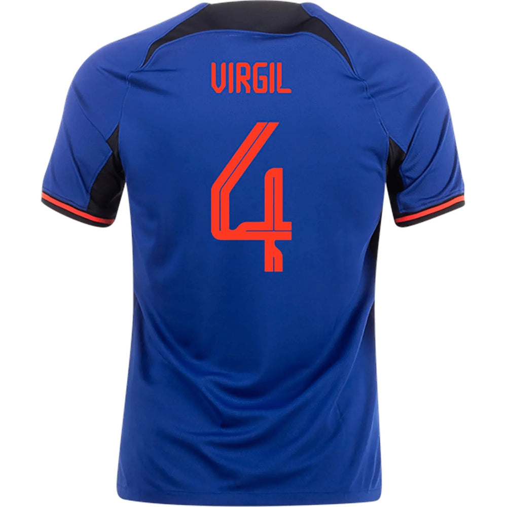 Nike - 2022-23 Netherlands Women's Away Soccer Jersey - Deep Royal Blue