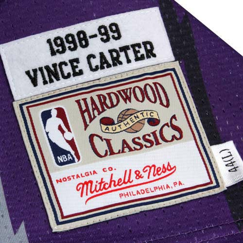 Mitchell & Ness  Vince Carter Toronto Raptors 1998/99 Throwback Authentic Jersey Purple