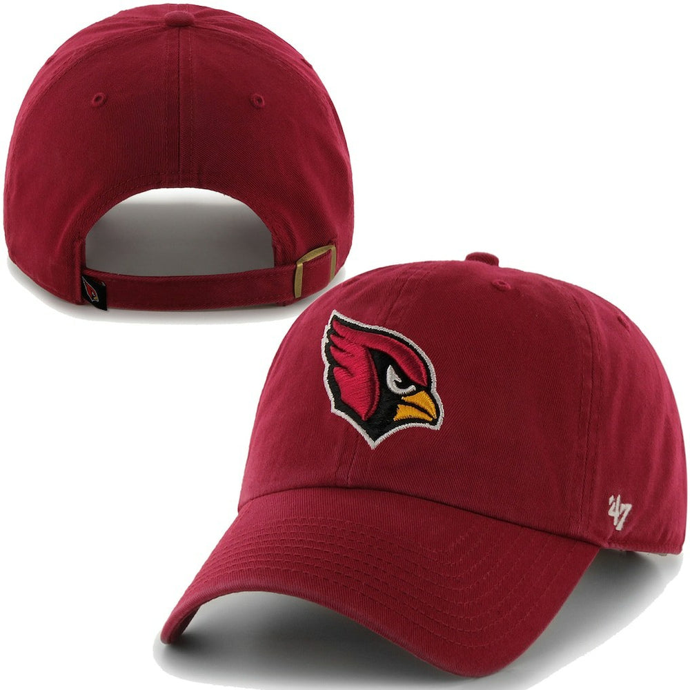 Arizona Cardinals '47 Brand Cleanup Adjustable Hat - Cardinal - 47 brand
