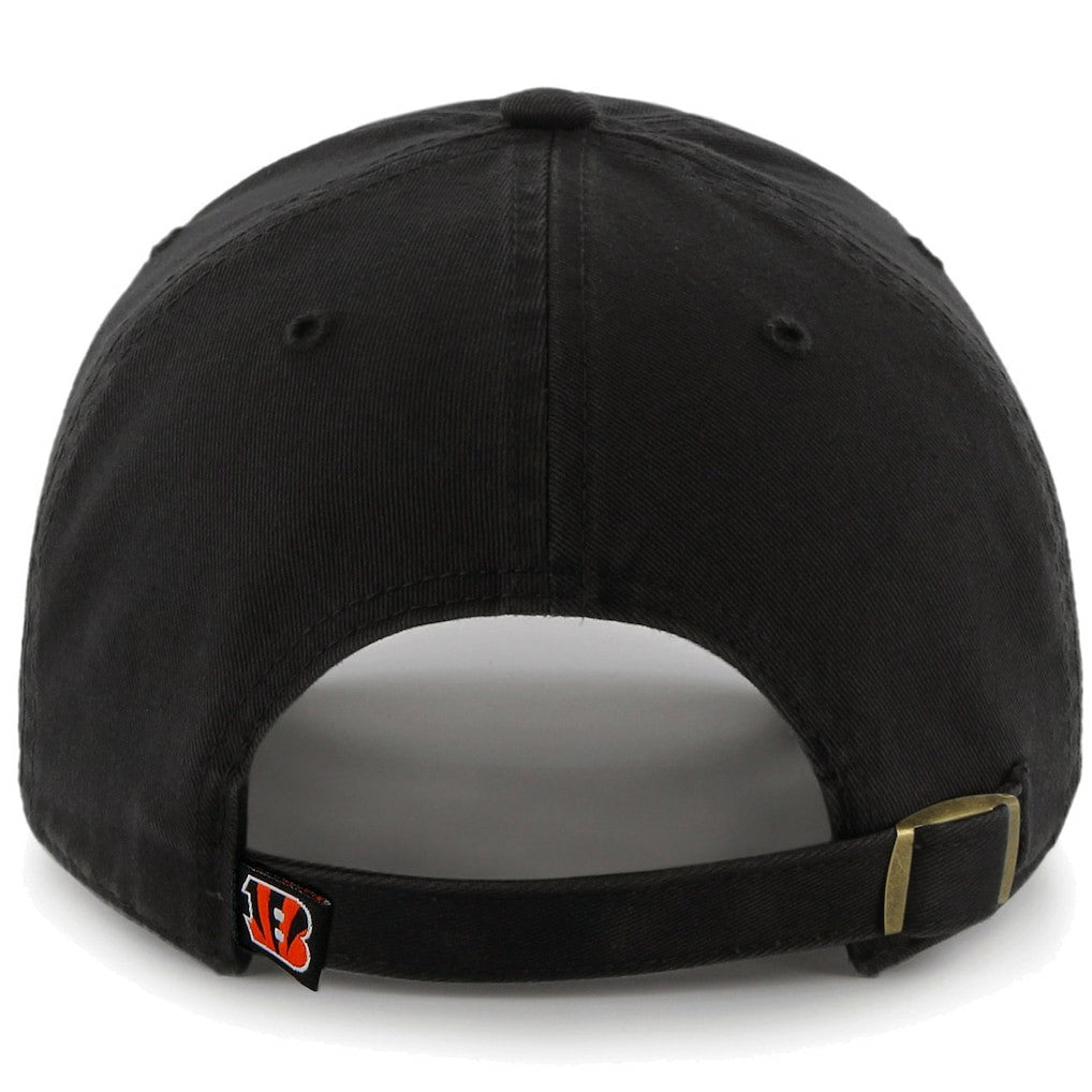 Cincinnati Bengals '47 Brand Cleanup Adjustable Hat - Black - 47 brand