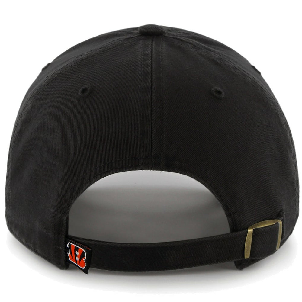 Cincinnati Bengals '47 Brand Cleanup Adjustable Hat - Black - 47 brand