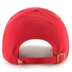 47 Brand Kansas City Chiefs Clean Up Adjustable Hat - Red - 47 brand