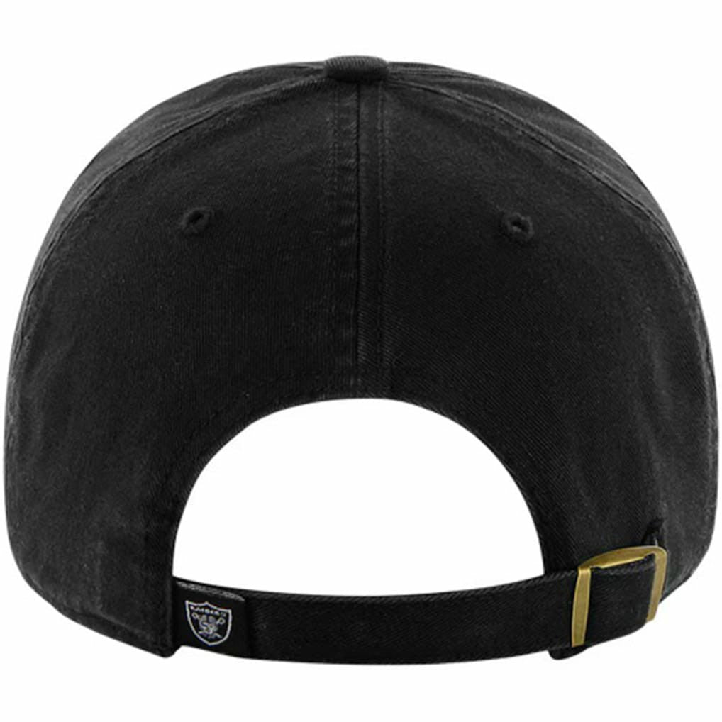 Las Vegas Raiders '47 Brand Cleanup Adjustable Hat - Black - 47 brand