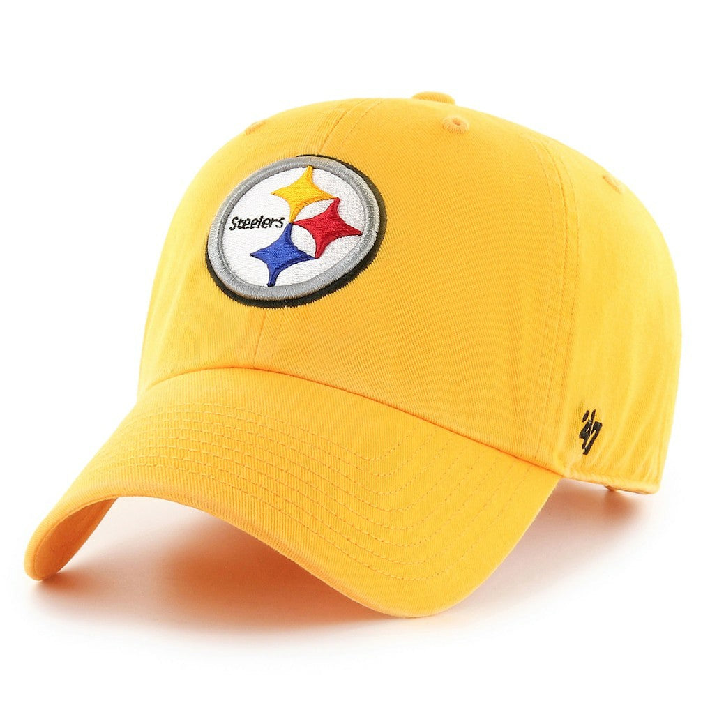 Pittsburgh Steelers '47 Brand Cleanup Adjustable Hat - Gold - 47 brand
