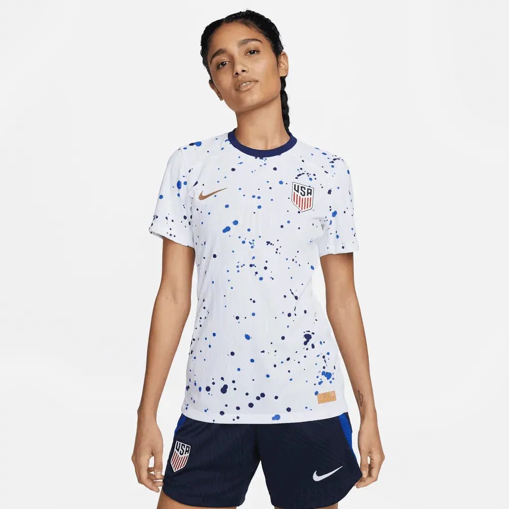 Nike - 2023-24 USA Women's Home Authentic Soccer Jersey (No Stars)