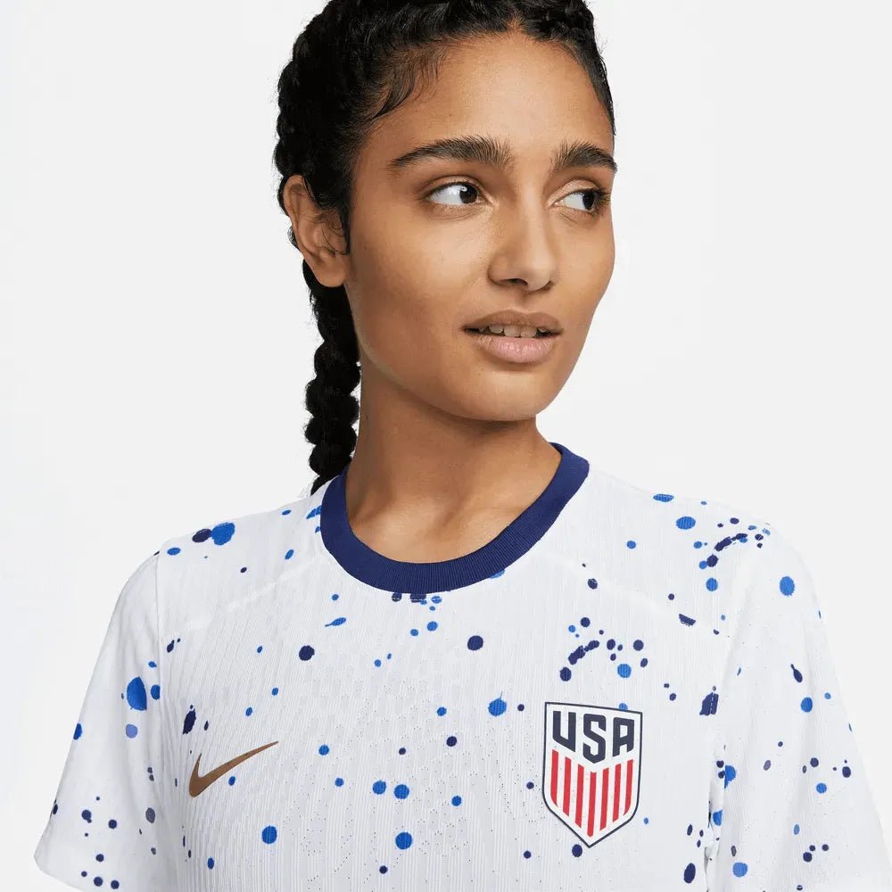 Nike - 2023-24 USA Women's Home Authentic Soccer Jersey (No Stars)