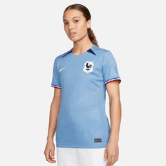 Nike - 2023-24 France Women's Stadium Home Soccer Jersey