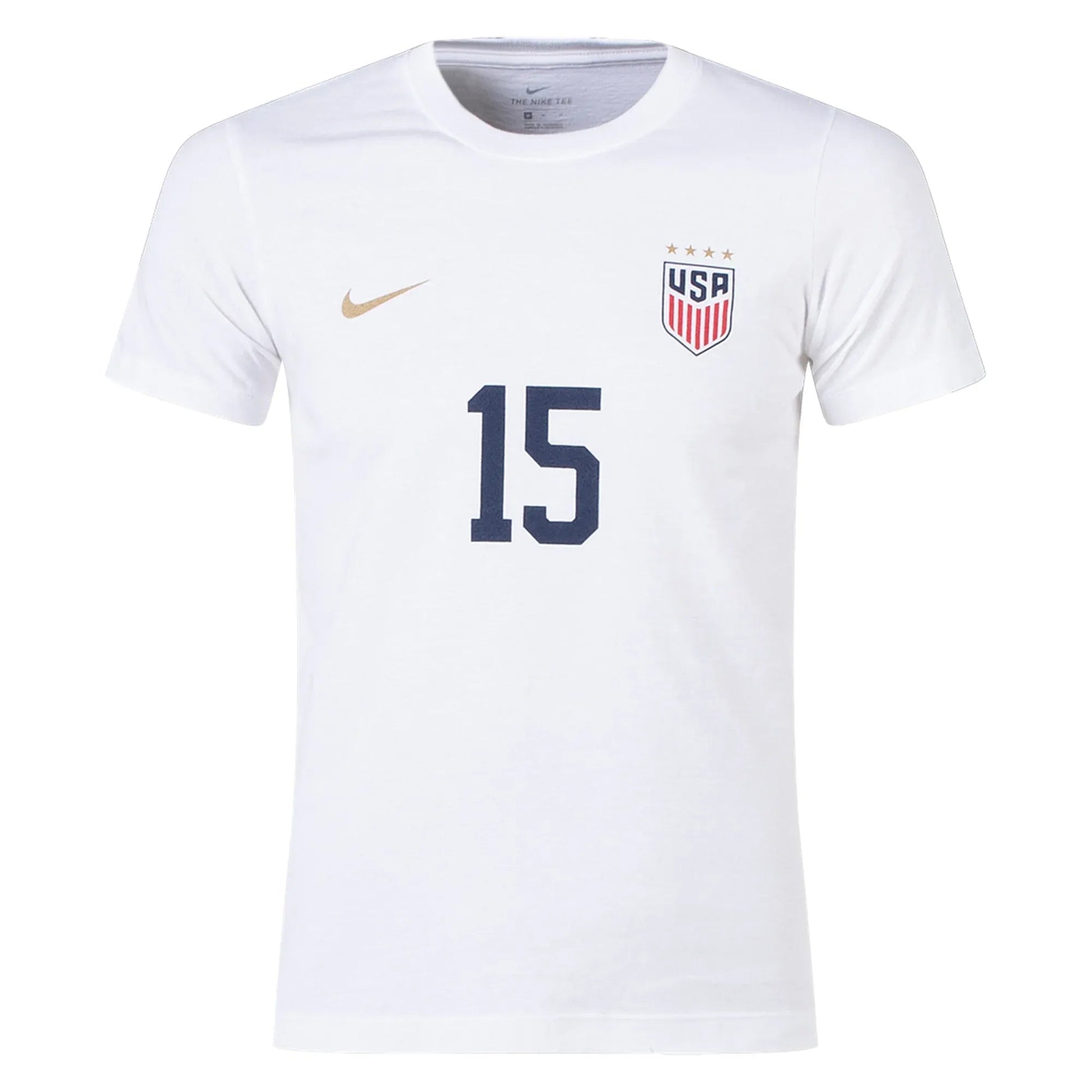 Nike - 2023-24 USA Youth 4-Star Rapinoe 15 Tee