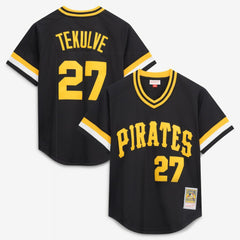 Kent Tekulve Pittsburgh Pirates Mitchell & Ness Authentic Batting Practice Jersey Online