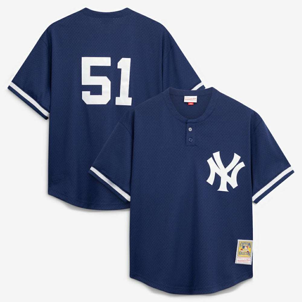 Bernie Williams New York Yankees Mitchell & Ness Authentic Batting Practice Jersey Online