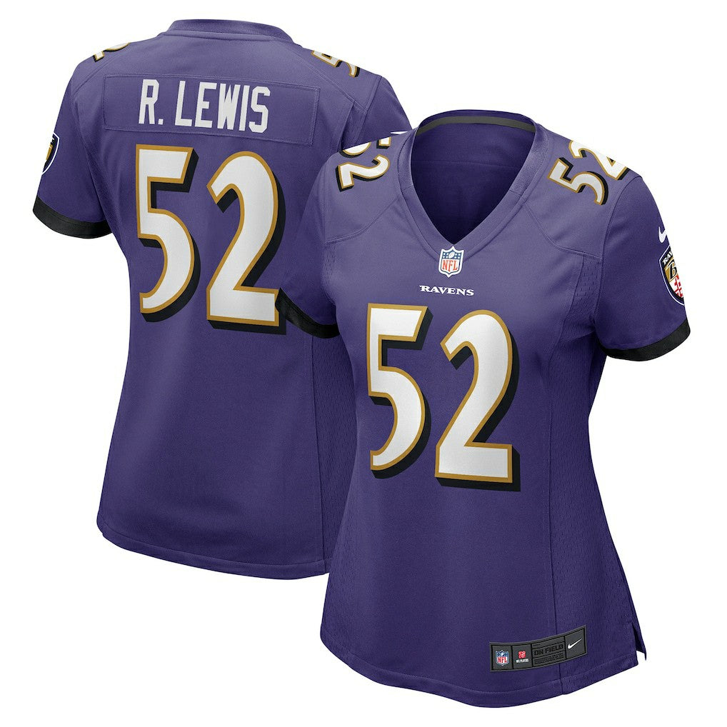 Ray Lewis Baltimore Ravens Women's Game Jersey - Purple - Nike