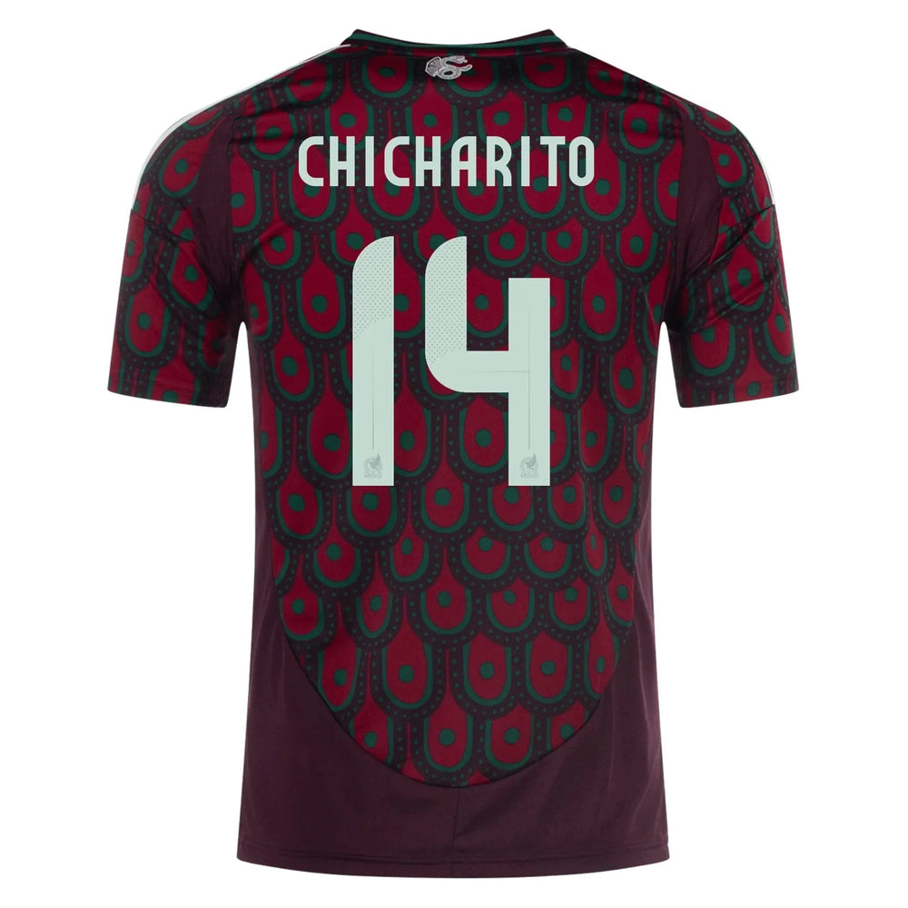 Adidas - 2024-25 Mexico Youth Stadium Home Soccer Jersey