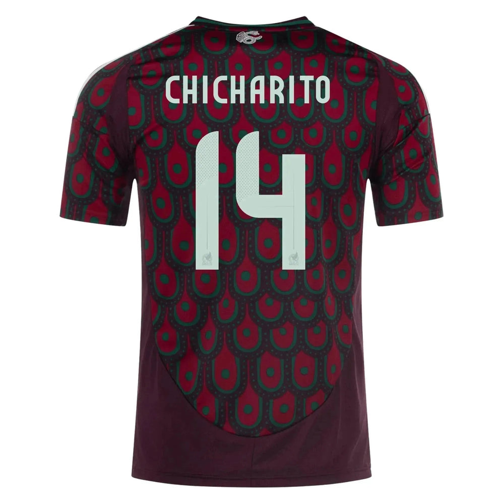 Adidas - 2024-25 Mexico Youth Stadium Home Soccer Jersey