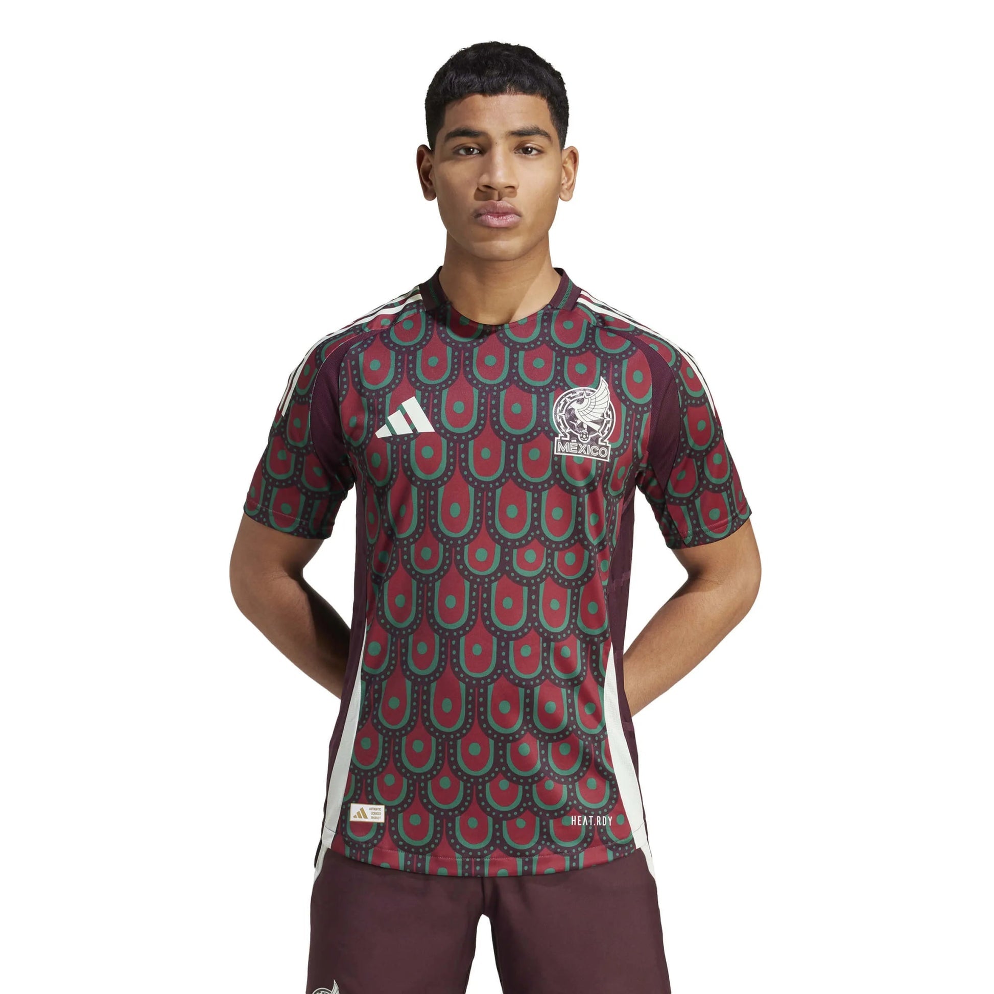 Adidas - 2024-25 Mexico Men's Authentic Home Soccer Jersey