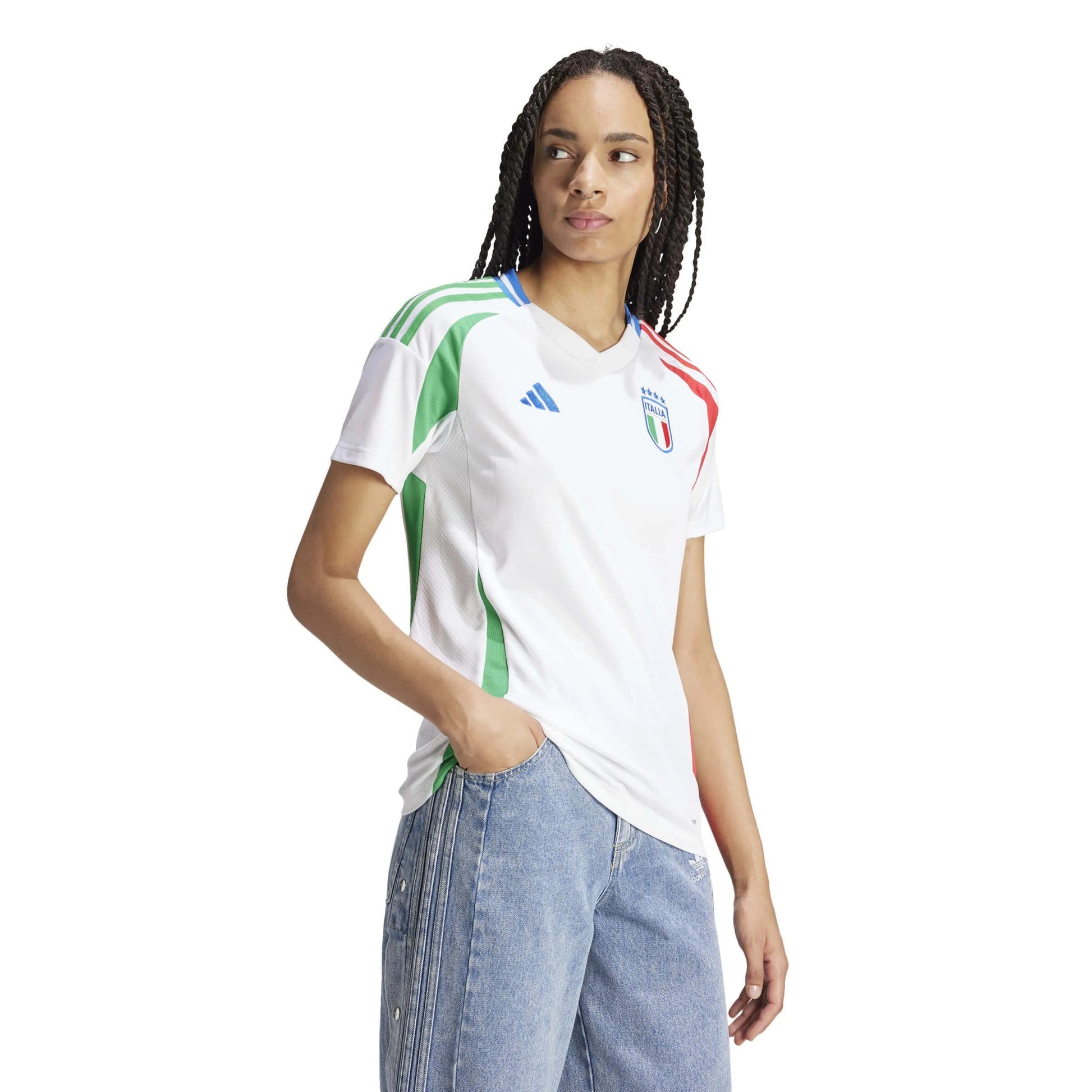 Adidas - 2024-25 Italy Women's Away Soccer Jersey