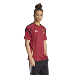 Adidas - 2024-25 Belgium Men's Stadium Home Soccer Jersey