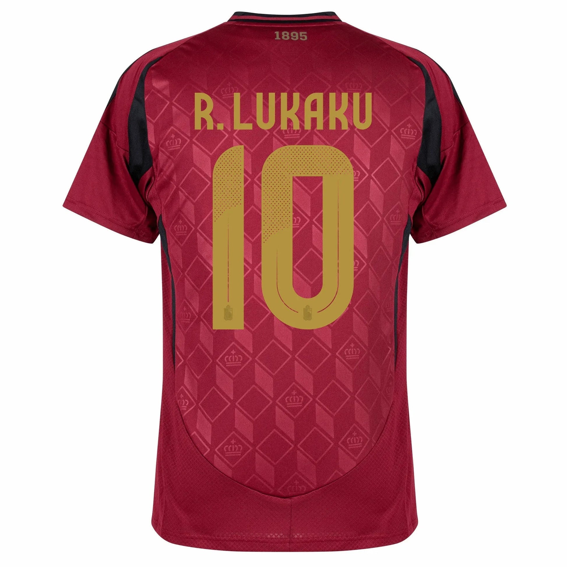 Adidas - 2024-25 Belgium Men's Stadium Home Soccer Jersey