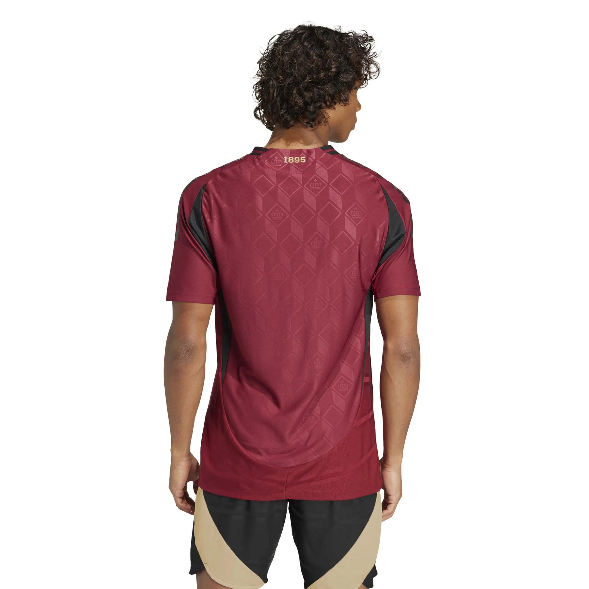 Adidas - 2024-25 Belgium Men's Authentic Home Soccer Jersey