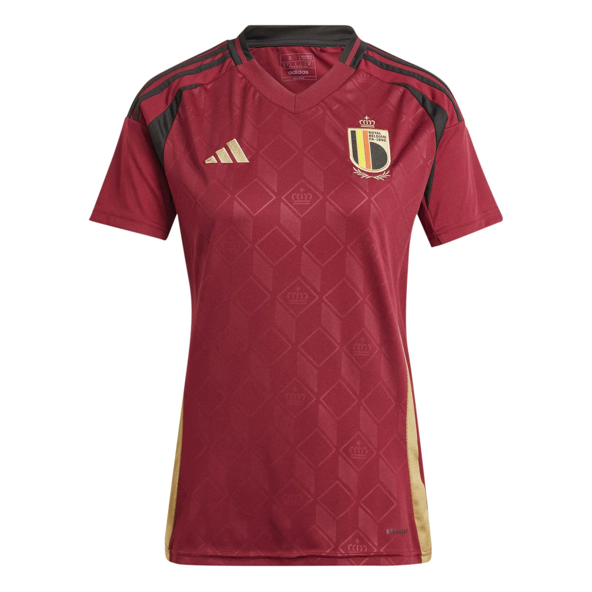 Adidas - 2024-25 Belgium Women's Stadium Home Soccer Jersey