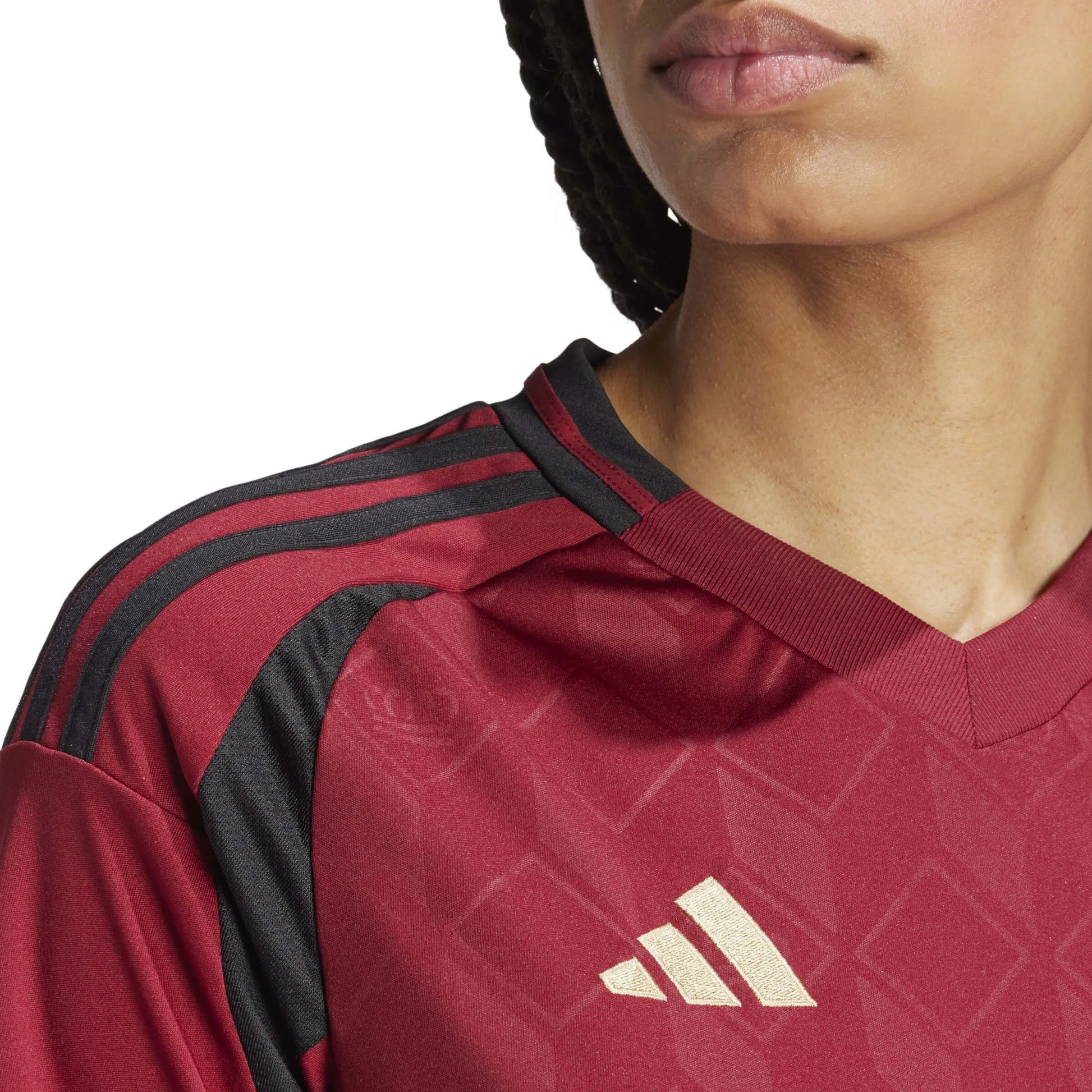 Adidas - 2024-25 Belgium Women's Stadium Home Soccer Jersey