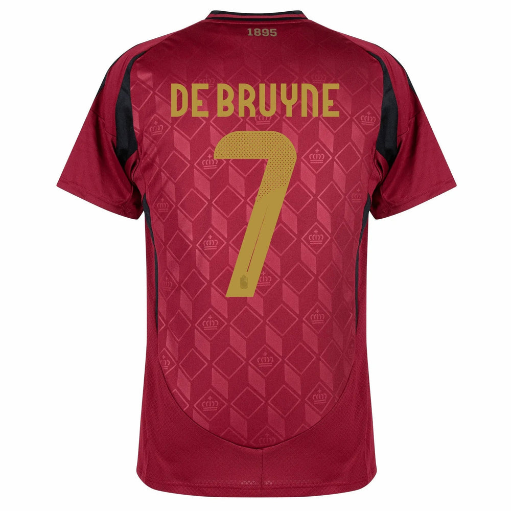 Adidas - 2024-25 Belgium Women's Stadium Home Soccer Jersey