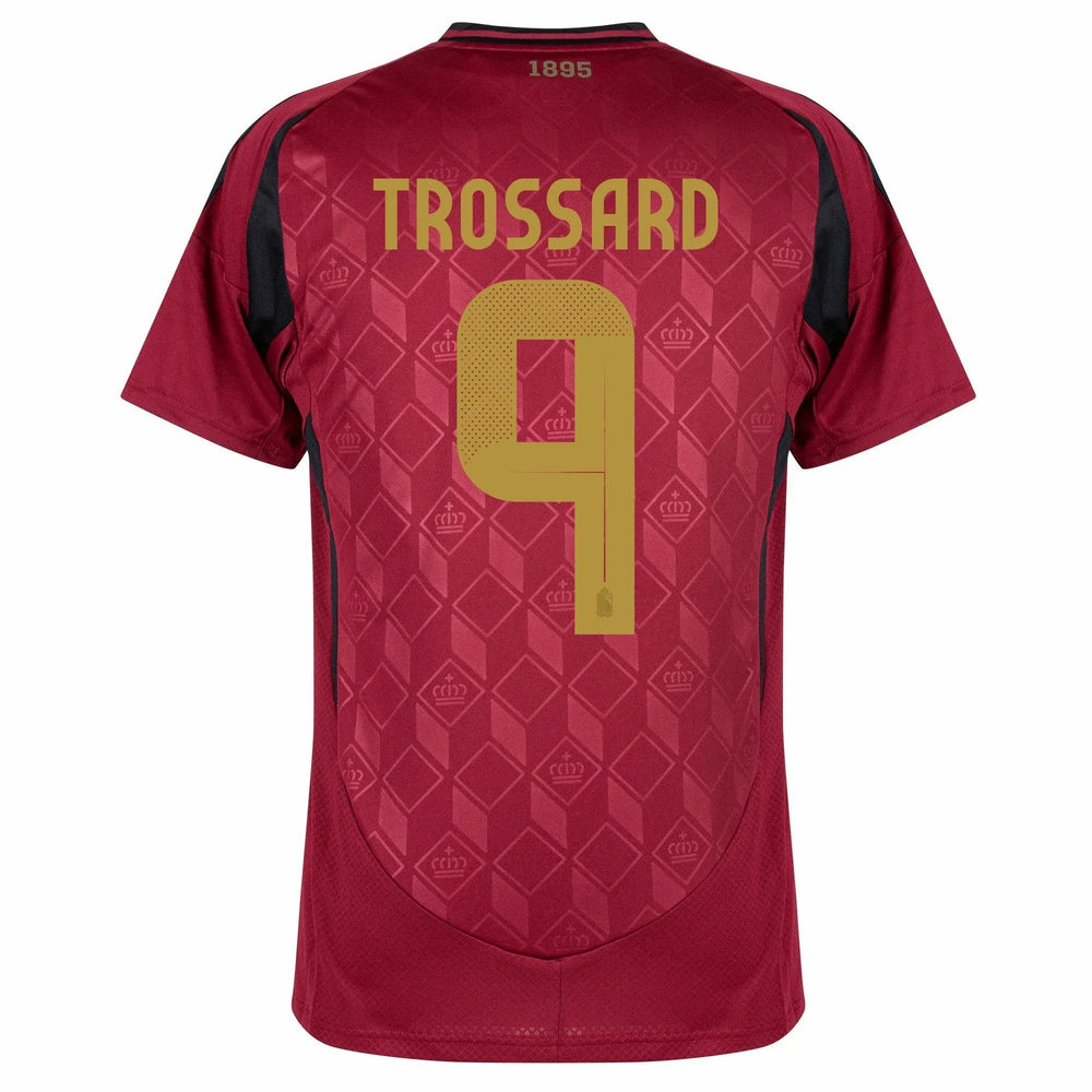 Adidas - 2024-25 Belgium Women's Stadium Home Soccer Jersey