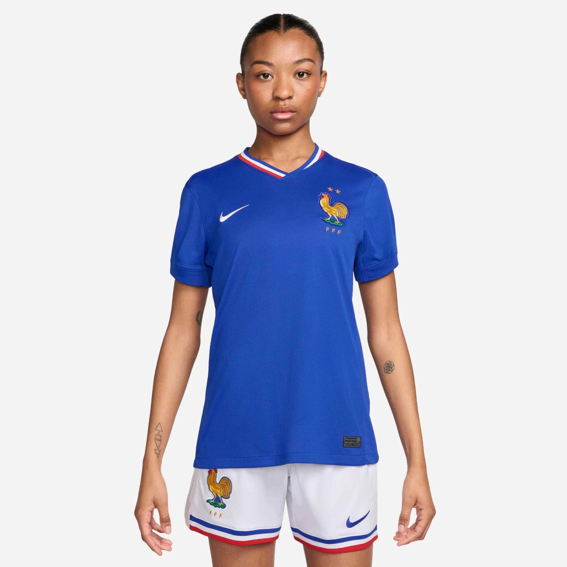 Nike - 2024-25 France Women's Stadium Home Soccer Jersey
