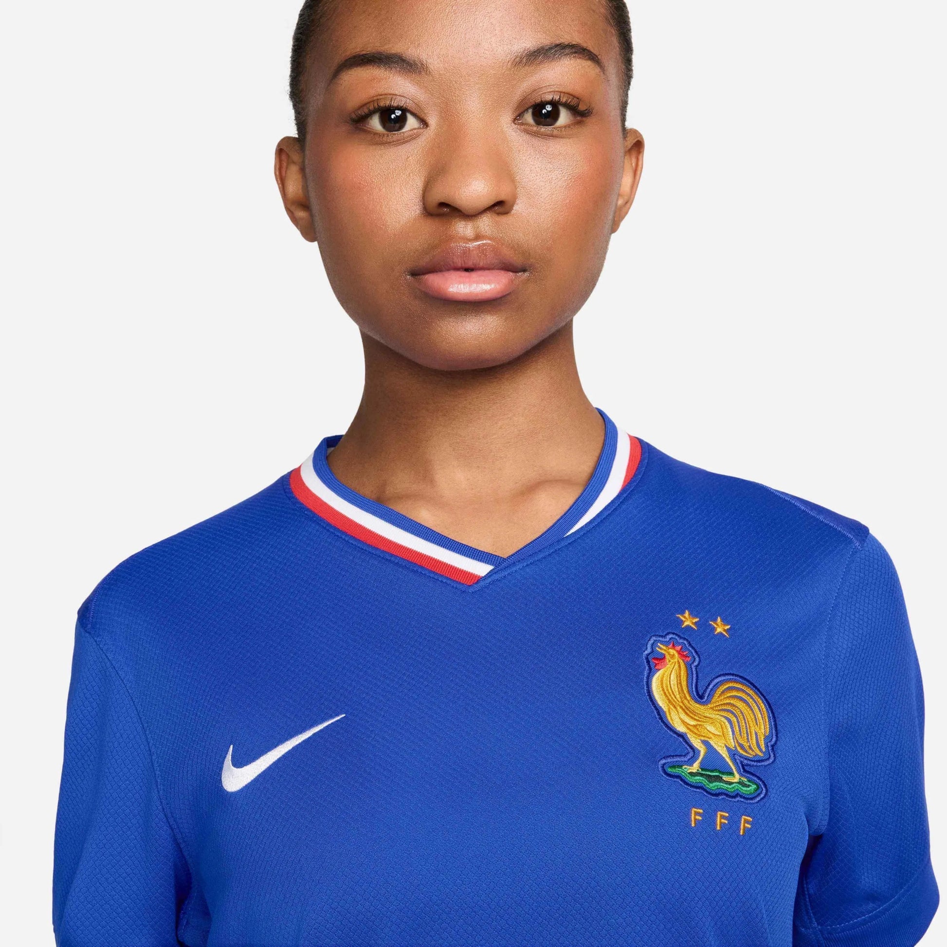 Nike - 2024-25 France Women's Stadium Home Soccer Jersey