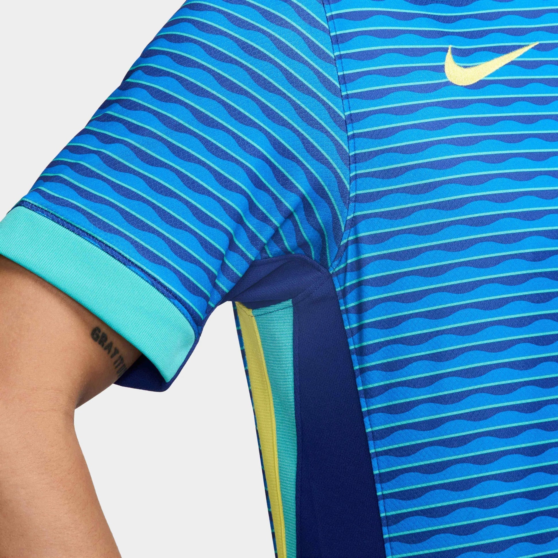 Nike - 2024-25 Brazil Men's Stadium Away Soccer Jersey