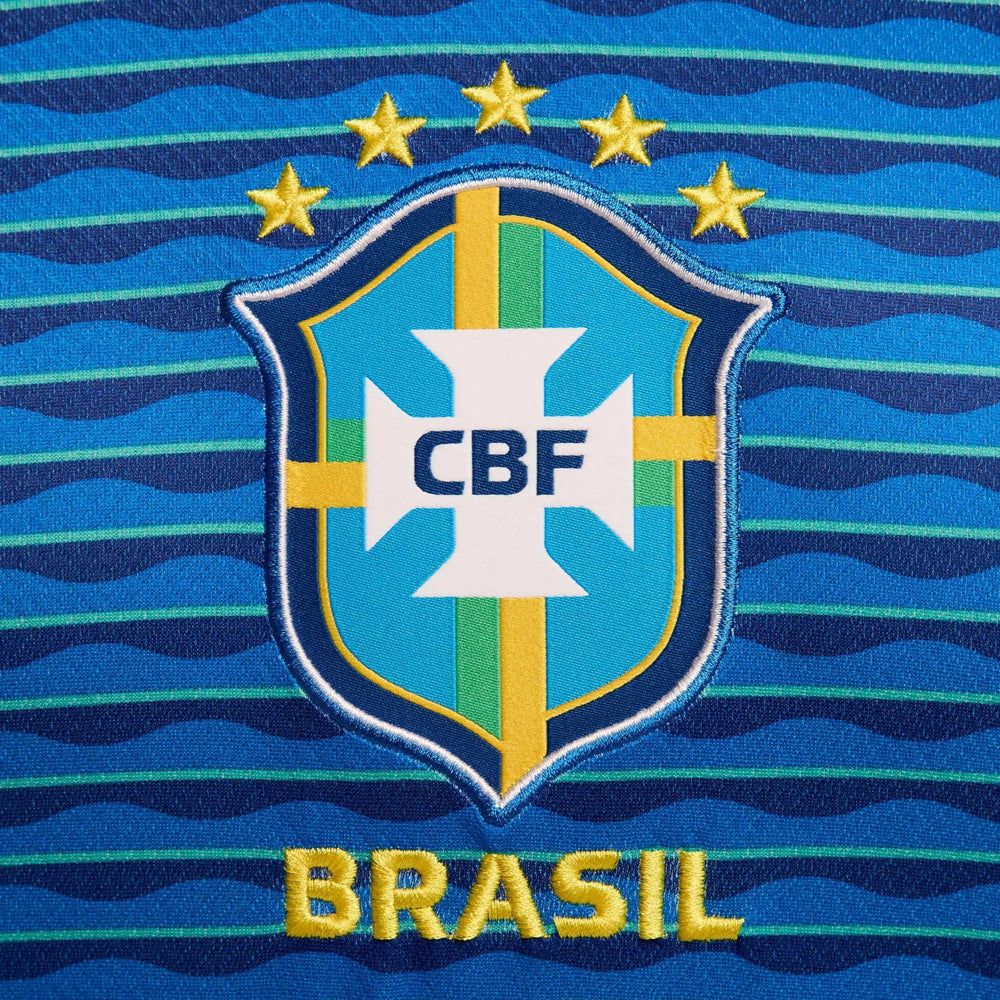 Nike - 2024-25 Brazil Men's Stadium Away Soccer Jersey
