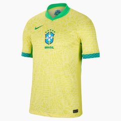 Nike - 2024-25 Brazil Men's Stadium Home Soccer Jersey