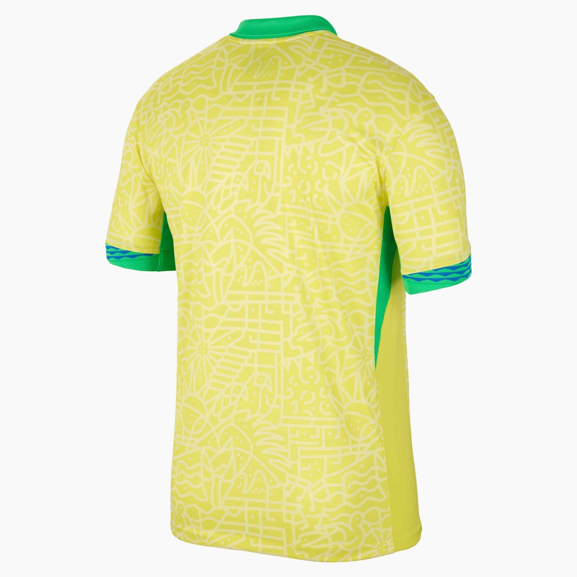 Nike - 2024-25 Brazil Men's Stadium Home Soccer Jersey