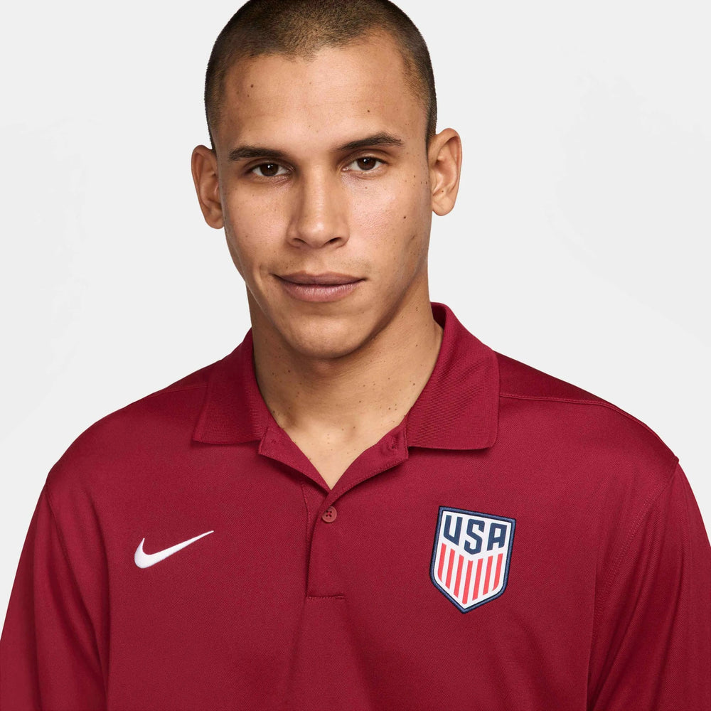 Nike - 2024-25 USA Men's Dri-Fit Polo Shirt