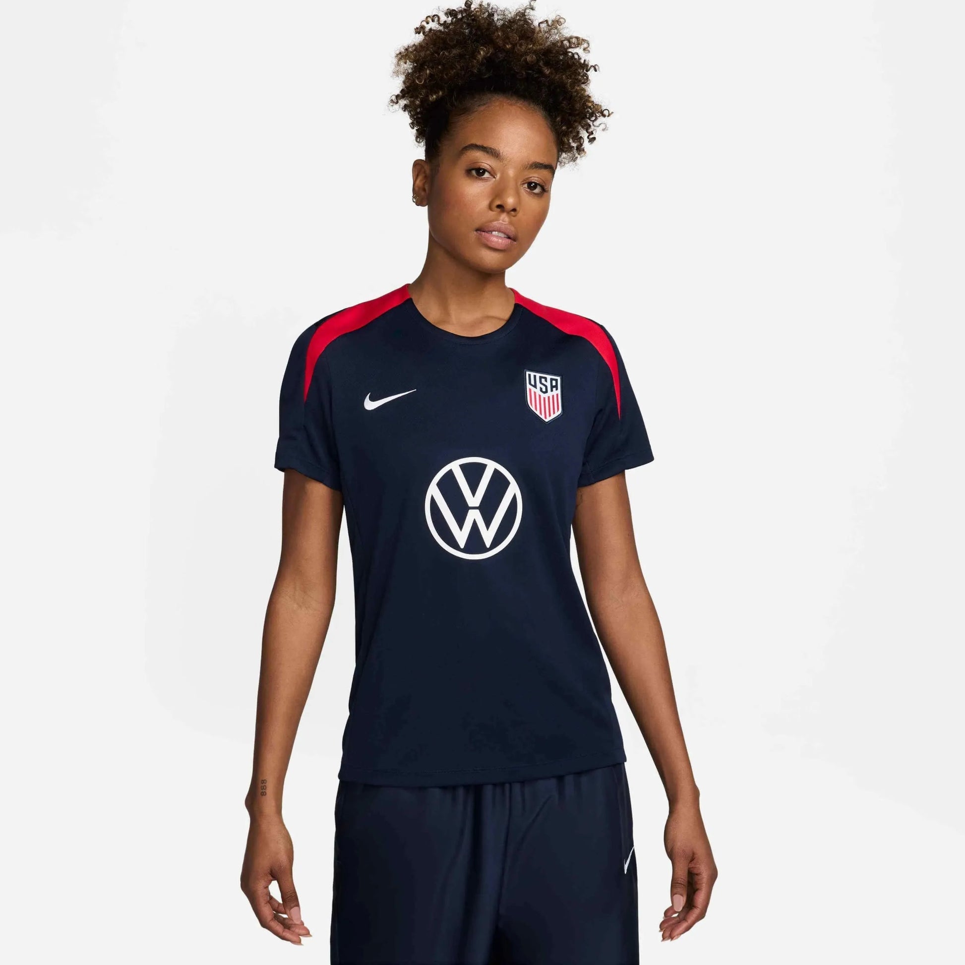 Nike - 2024-25 USA Women Dri-Fit Short-Sleeve Knit Top