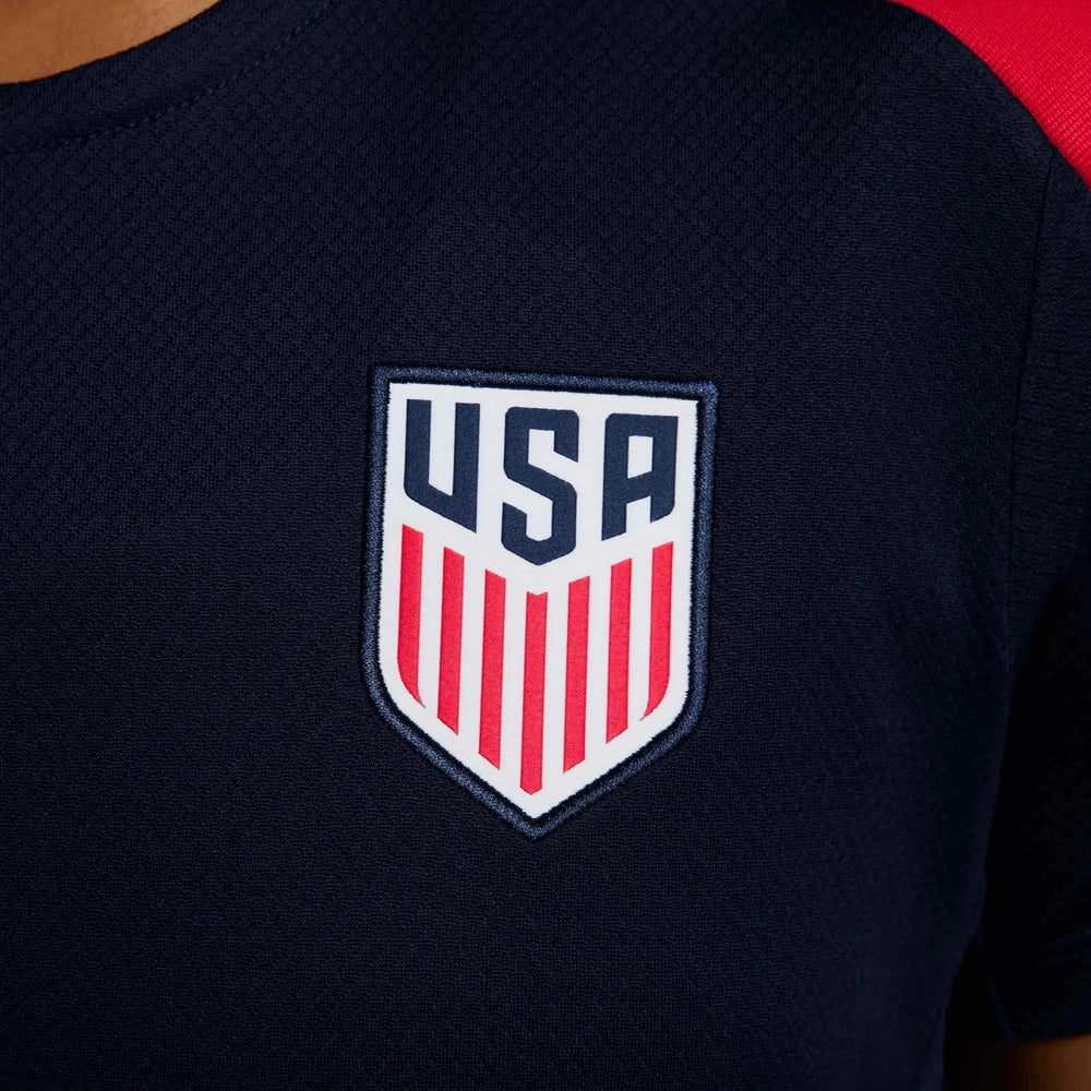 Nike - 2024-25 USA Women Dri-Fit Short-Sleeve Knit Top
