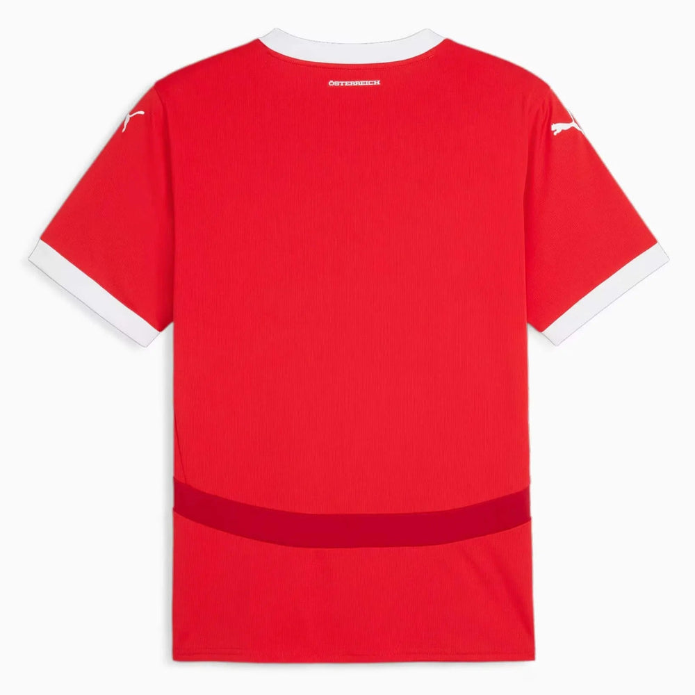 Puma - 2024-25 Austria Men's Stadium Home Soccer Jersey