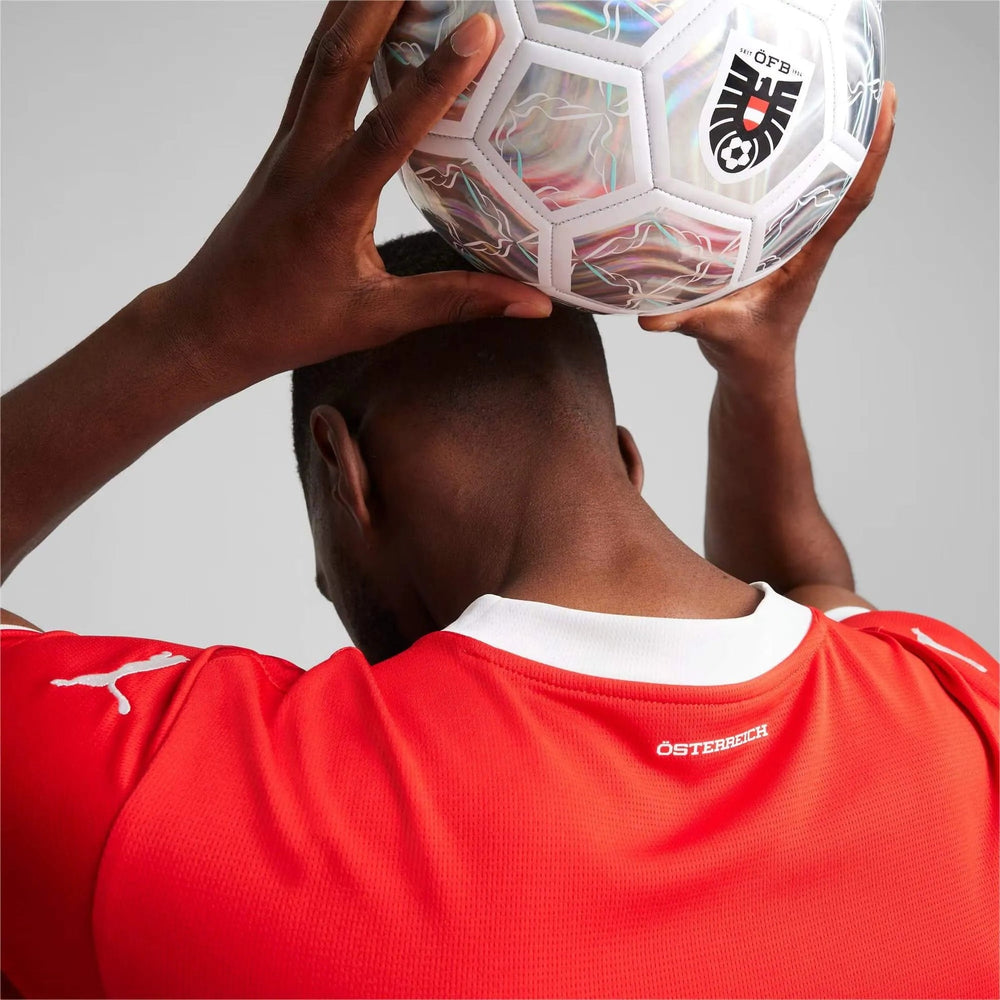 Puma - 2024-25 Austria Men's Stadium Home Soccer Jersey